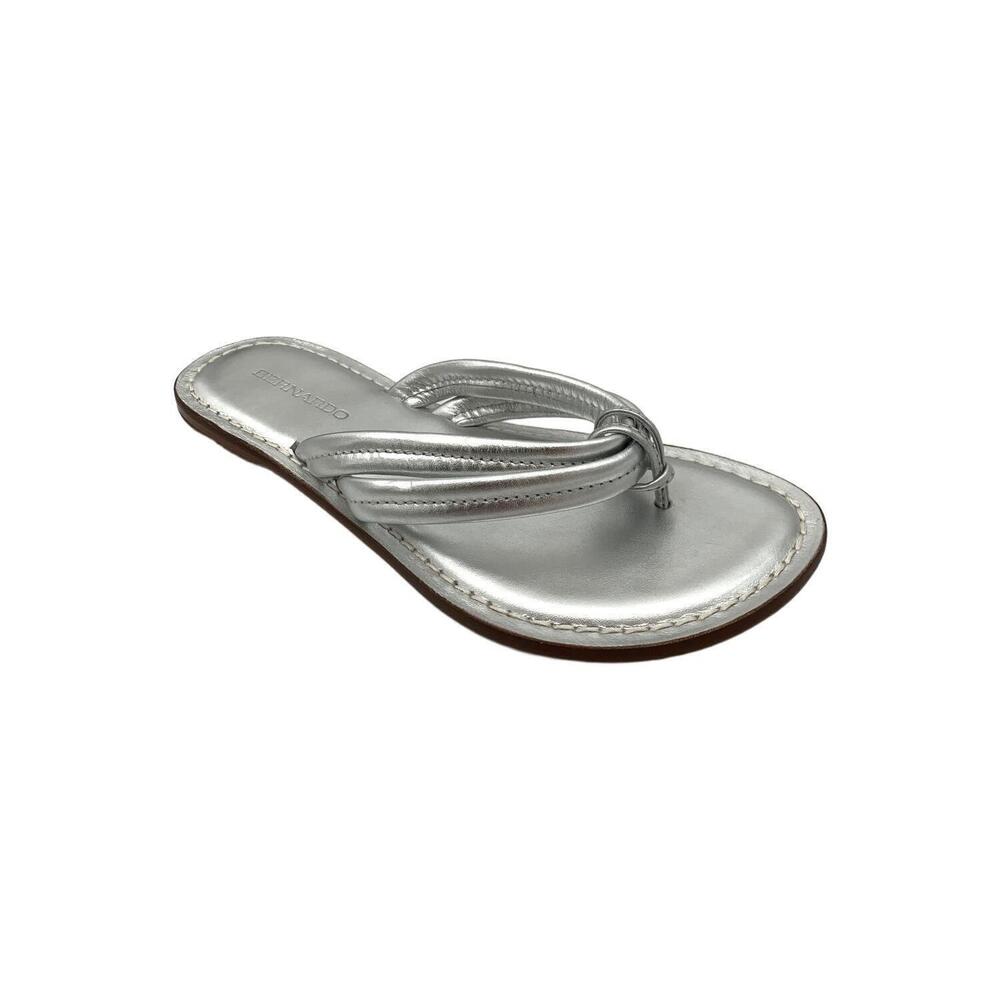 Bernardo Women's Miami Dress Sandal Luggage Silver - Medium